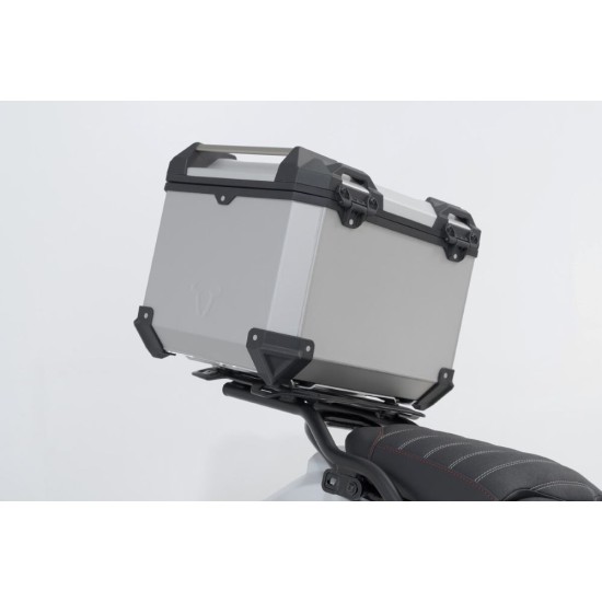 Σετ βάσης και βαλίτσας topcase SW-Motech TRAX ADV Ducati Desert X ασημί Σετ βάσης και βαλίτσας topcase SW-Motech TRAX ADV Ducati Desert X ασημί