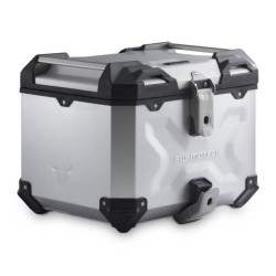 Σετ βάσης και βαλίτσας topcase SW-Motech TRAX ADV Honda CRF 1100L Africa Twin Adventure Sports ασημί