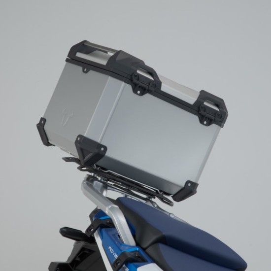Σετ βάσης και βαλίτσας topcase SW-Motech TRAX ADV Honda CRF 1100L Africa Twin Adventure Sports ασημί Σετ βάσης και βαλίτσας topcase SW-Motech TRAX ADV Honda CRF 1100L Africa Twin Adventure Sports ασημί
