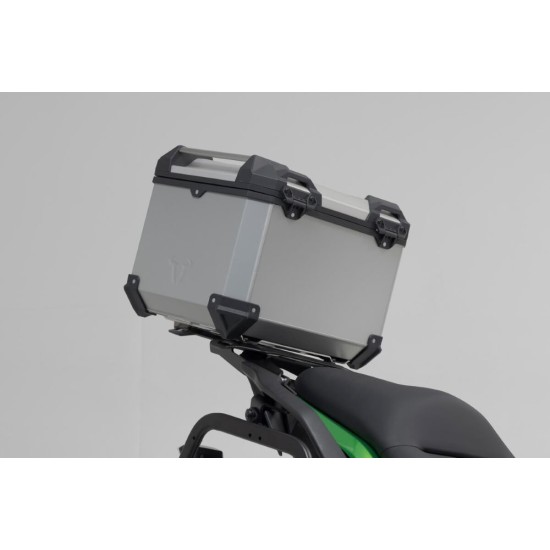 Σετ βάσης και βαλίτσας topcase SW-Motech TRAX ADV Kawasaki Versys 650 15- ασημί Σετ βάσης και βαλίτσας topcase SW-Motech TRAX ADV Kawasaki Versys 650 15- ασημί