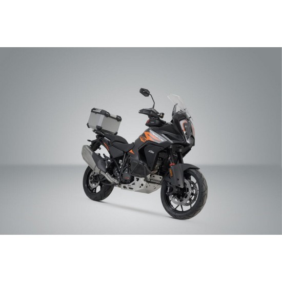 Σετ βάσης και βαλίτσας topcase SW-Motech TRAX ADV KTM 1290 Super Adventure S/R 21- ασημί Σετ βάσης και βαλίτσας topcase SW-Motech TRAX ADV KTM 1290 Super Adventure S/R 21- ασημί