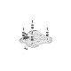 Σετ βάσης και βαλίτσας topcase SW-Motech TRAX ADV Triumph Tiger 1050 Sport 13- ασημί Σετ βάσης και βαλίτσας topcase SW-Motech TRAX ADV Triumph Tiger 1050 Sport 13- ασημί