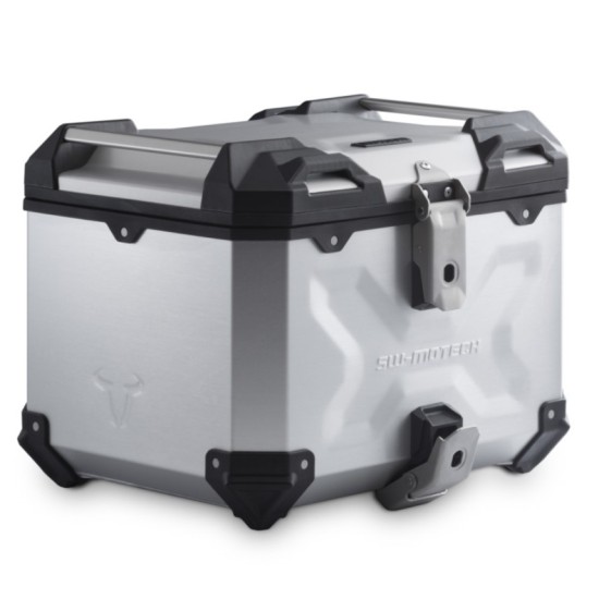 Σετ βάσης και βαλίτσας topcase SW-Motech TRAX ADV Yamaha MT-07 Tracer ασημί Σετ βάσης και βαλίτσας topcase SW-Motech TRAX ADV Yamaha MT-07 Tracer ασημί