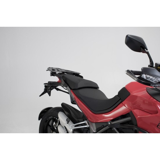 Σετ βάσεων και βαλιτσών SW-Motech TRAX ION 37 lt. Ducati Multistrada V4/S/S Sport μαύρο