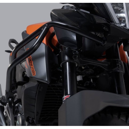 Άνω προστατευτικά κάγκελα SW-Motech για ΟΕΜ κάγκελα KTM 390 Adventure μαύρα Άνω προστατευτικά κάγκελα SW-Motech για ΟΕΜ κάγκελα KTM 390 Adventure μαύρα
