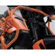 Άνω προστατευτικά κάγκελα SW-Motech KTM 890 Adventure/R -22 πορτοκαλί Άνω προστατευτικά κάγκελα SW-Motech KTM 890 Adventure/R -22 πορτοκαλί