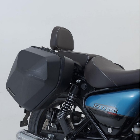 Σετ βάσεων και πλαϊνών βαλιτσών SW-Motech Urban ABS 33 lt. Royal Enfield Meteor 350  (σετ)