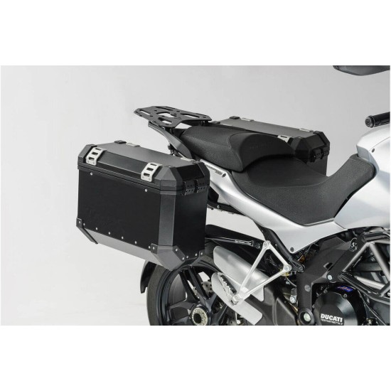 Σετ βάσεων και βαλιτσών SW-Motech TRAX ION 37 lt. Ducati Multistrada 1200/S -14 μαύρο Σετ βάσεων και βαλιτσών SW-Motech TRAX ION 37 lt. Ducati Multistrada 1200/S -14 μαύρο
