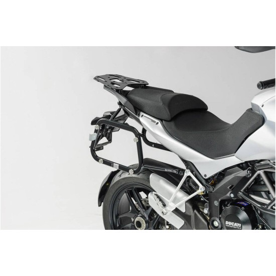Σετ βάσεων και βαλιτσών SW-Motech TRAX ION 37 lt. Ducati Multistrada 1200/S -14 μαύρο Σετ βάσεων και βαλιτσών SW-Motech TRAX ION 37 lt. Ducati Multistrada 1200/S -14 μαύρο