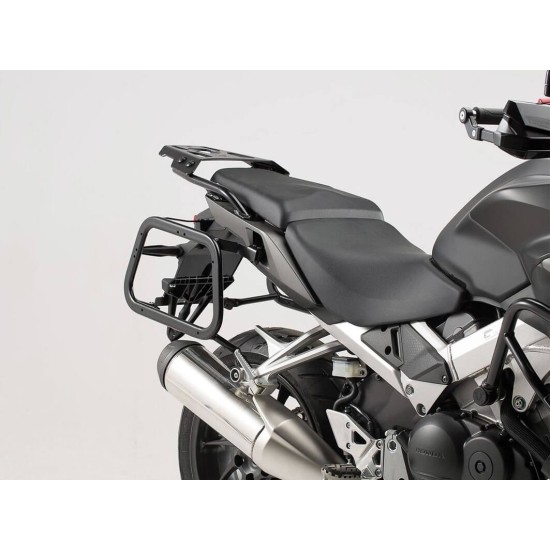 Σετ βάσεων και βαλιτσών SW-Motech TRAX ION 37 lt. Honda VFR 800 CrossRunner 15- μαύρο Σετ βάσεων και βαλιτσών SW-Motech TRAX ION 37 lt. Honda VFR 800 CrossRunner 15- μαύρο