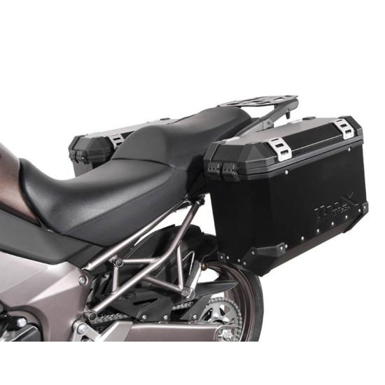Σετ βάσεων και βαλιτσών SW-Motech TRAX ION 37 lt. Kawasaki Versys 1000 -14 μαύρο Σετ βάσεων και βαλιτσών SW-Motech TRAX ION 37 lt. Kawasaki Versys 1000 -14 μαύρο