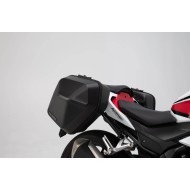 Σετ βάσεων και πλαϊνών βαλιτσών SW-Motech Urban ABS 33 lt. Honda CBR 500 R 16-18 (σετ)