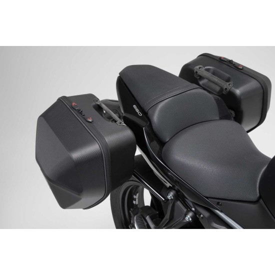 Σετ βάσεων και πλαϊνών βαλιτσών SW-Motech Urban ABS 33 lt. Kawasaki Ζ 650 (σετ) Σετ βάσεων και πλαϊνών βαλιτσών SW-Motech Urban ABS 33 lt. Kawasaki Ζ 650 (σετ)