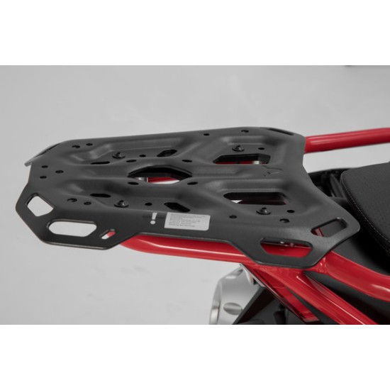 Βάση topcase SW-Motech ADVENTURE-RACK Moto Guzzi V85 TT μαύρη