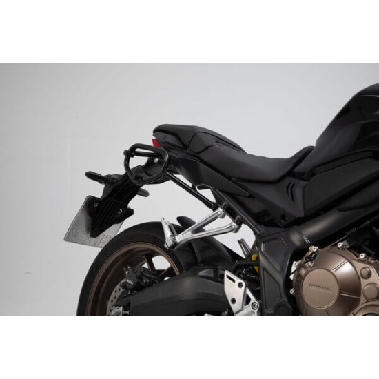 Σετ βάσεων και αδιάβροχων σαμαριών SW-Motech Sysbag WP M Honda CB650R Neo Sports Cafe -20 Σετ βάσεων και αδιάβροχων σαμαριών SW-Motech Sysbag WP M Honda CB650R Neo Sports Cafe -20