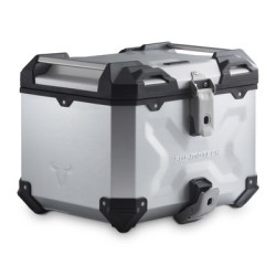 Σετ βάσης και βαλίτσας topcase SW-Motech TRAX ADV Honda CB 500 F/X ασημί