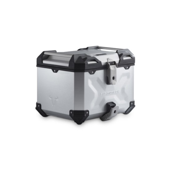 Σετ βάσης και βαλίτσας topcase SW-Motech TRAX ADV Honda CB 500 F/X ασημί Σετ βάσης και βαλίτσας topcase SW-Motech TRAX ADV Honda CB 500 F/X ασημί