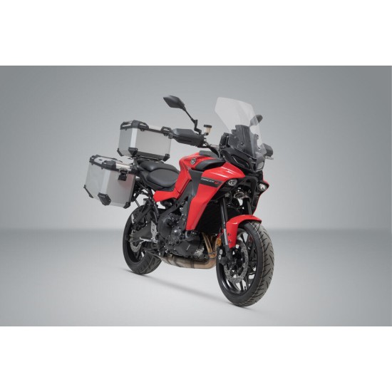 Ολοκληρωμένο σετ βάσεων και βαλιτσών SW-Motech TRAX ADV Yamaha Tracer 9 ασημί Ολοκληρωμένο σετ βάσεων και βαλιτσών SW-Motech TRAX ADV Yamaha Tracer 9 ασημί