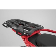 Σετ βάσης και βαλίτσας topcase SW-Motech TRAX ADV Moto Guzzi V85 TT ασημί