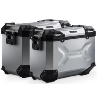 Σετ βάσεων και βαλιτσών SW-Motech TRAX ADV Suzuki DL 650 V-Strom/XT 12-16 ασημί