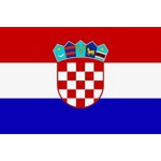 Αυτοκόλλητο σημαία Κροατίας Αυτοκόλλητο σημαία Κροατίας