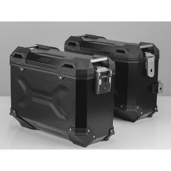 Σετ βάσεων και βαλιτσών SW-Motech TRAX ADV 45 lt. Suzuki DL 1000 V-Strom 14- μαύρο