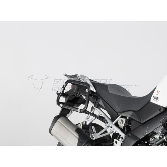 Σετ βάσεων και βαλιτσών SW-Motech TRAX ADV 37 lt. Suzuki DL 1000 V-Strom 14- ασημί Σετ βάσεων και βαλιτσών SW-Motech TRAX ADV 37 lt. Suzuki DL 1000 V-Strom 14- ασημί