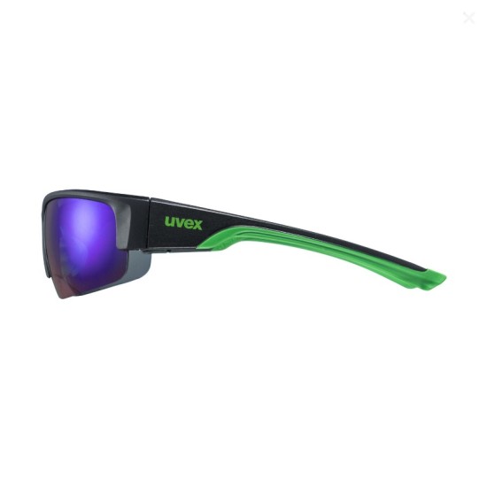 Γυαλιά UVEX Sportstyle 215 μάυρο-ματ-πράσινο Γυαλιά UVEX Sportstyle 215 μάυρο-ματ-πράσινο