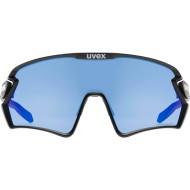 Γυαλιά UVEX Sportstyle 231 2.0 P μαύρα ματ-μπλε καθρέπτης