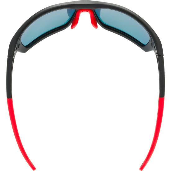 Γυαλιά UVEX Sportstyle 232 P μαύρα ματ-κόκκινα Γυαλιά UVEX Sportstyle 232 P μαύρα ματ-κόκκινα