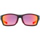 Γυαλιά UVEX Sportstyle 232 P μαύρα ματ-κόκκινα Γυαλιά UVEX Sportstyle 232 P μαύρα ματ-κόκκινα
