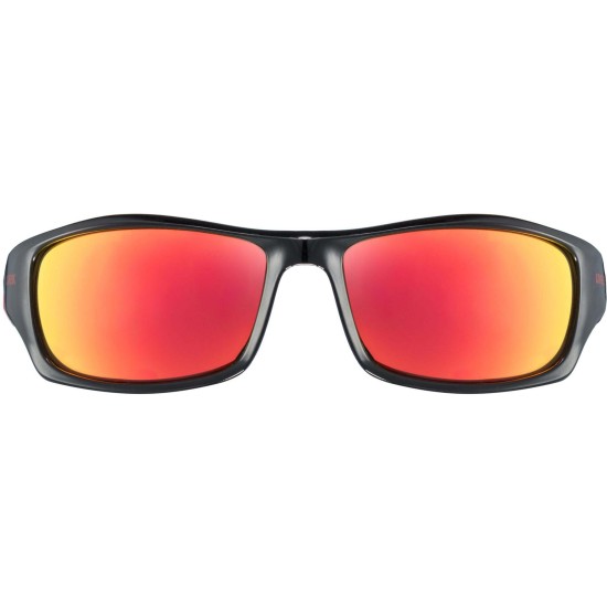 Γυαλιά UVEX Sportstyle 211 μαύρα-κόκκινα Γυαλιά UVEX Sportstyle 211 μαύρα-κόκκινα