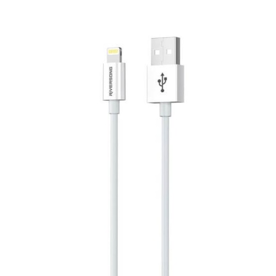 Καλώδιο φόρτισης USB σε Lightning 3A Lotus 0.8 λευκό (1,2m)