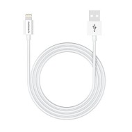 Καλώδιο φόρτισης USB σε Lightning 3A Lotus 0.8 λευκό (1,2m)