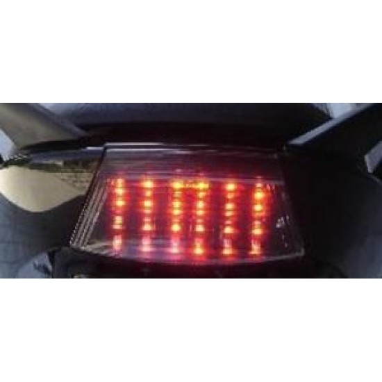 Διάφανο πίσω φανάρι με led Kawasaki ER-6 09-