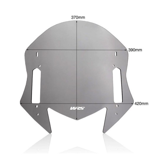 Ζελατίνα WRS Sport Yamaha T-MAX 530 17- σκούρο φιμέ Ζελατίνα WRS Sport Yamaha T-MAX 530 17- σκούρο φιμέ