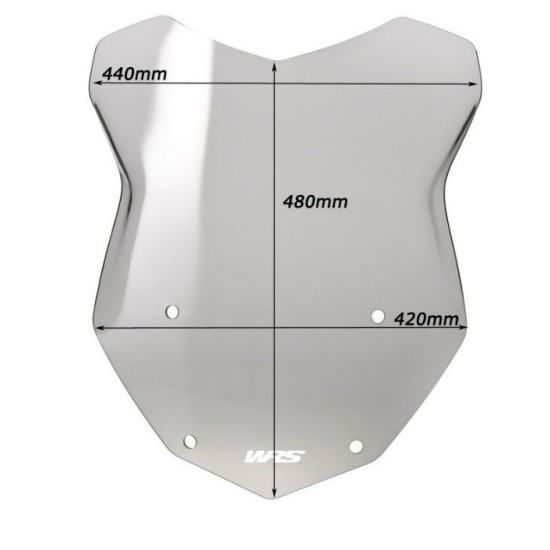 Ζελατίνα WRS Touring μεσαία BMW R 1250 GS/Adv. ελαφρώς φιμέ Ζελατίνα WRS Touring μεσαία BMW R 1250 GS/Adv. ελαφρώς φιμέ
