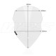 Ζελατίνα WRS Touring μεσαία Ducati Multistrada 1200/S -12 διάφανη Ζελατίνα WRS Touring μεσαία Ducati Multistrada 1200/S -12 διάφανη