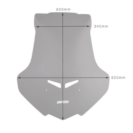 Ζελατίνα WRS Touring ψηλή Honda Integra 700-750 12-19 ελαφρώς φιμέ Ζελατίνα WRS Touring ψηλή Honda Integra 700-750 12-19 ελαφρώς φιμέ