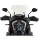 Ζελατίνα WRS Touring ψηλή KTM 1290 Super Adventure S/R 21- διάφανη Ζελατίνα WRS Touring ψηλή KTM 1290 Super Adventure S/R 21- διάφανη