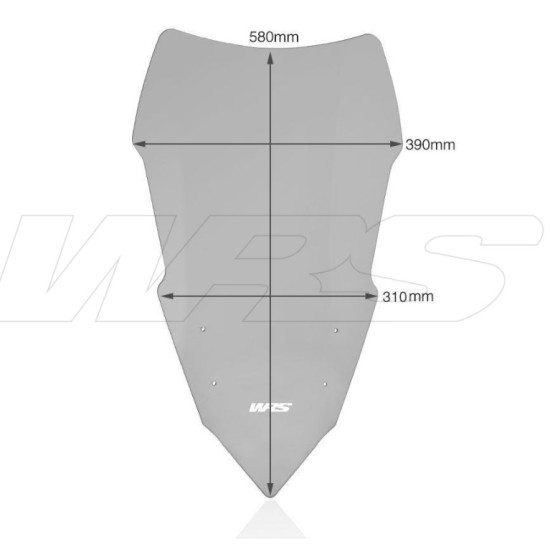 Ζελατίνα WRS Touring ψηλή Yamaha MT-09 Tracer -17 ελαφρώς φιμέ Ζελατίνα WRS Touring ψηλή Yamaha MT-09 Tracer -17 ελαφρώς φιμέ