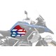 Αυτοκόλλητα ντεπόζιτου Wunderlich BMW R 1250 GS Adv. M-Sport (σετ 2)