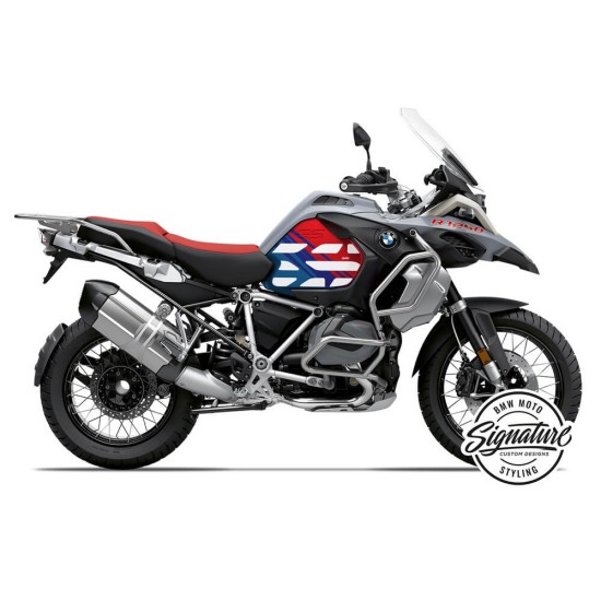 Αυτοκόλλητα ντεπόζιτου Wunderlich BMW R 1250 GS Adv. M-Sport (σετ 2)