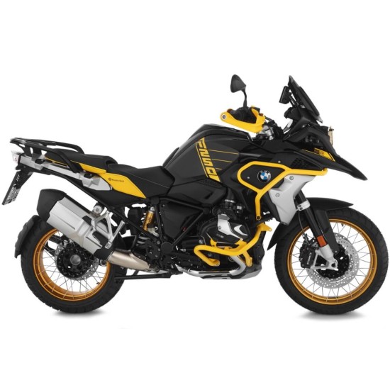 Ζελατίνα Wunderlich Flowjet BMW R 1250 GS/Adv. μαύρη-κίτρινη (έκδοση 40th years GS)