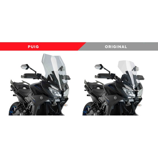 Ζελατίνα Puig Touring Yamaha MT-09 Tracer/GT 18- ελαφρώς φιμέ