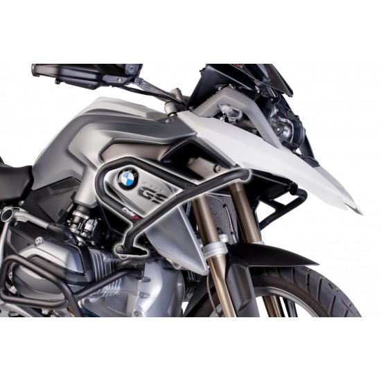 Άνω προστατευτικά κάγκελα Puig BMW R 1200 GS LC 14-16 μαύρα