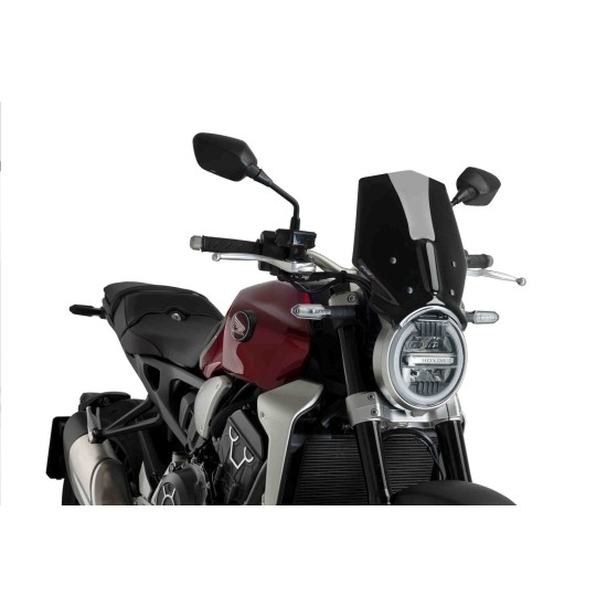Ζελατίνα Puig Naked New Generation Sport Honda CB 650/1000 R Neo Sports Cafe μαύρη Ζελατίνα Puig Naked New Generation Sport Honda CB 650/1000 R Neo Sports Cafe μαύρη