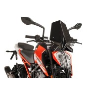 Ζελατίνα Puig Naked New Generation Sport KTM 125-390 Duke 17- μαύρη