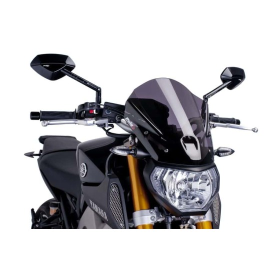 Ζελατίνα PUIG Naked New Generation Touring Yamaha MT-09 -16 σκούρο φιμέ