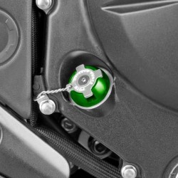 Τάπα λαδιού Puig Hi-Tech Kawasaki Z 1000/SX πράσινη